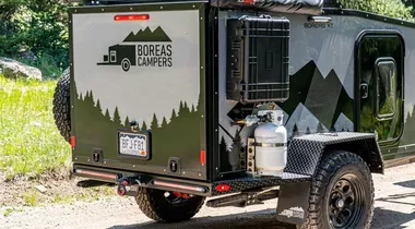 Propane Options on the Boreas Campers XT